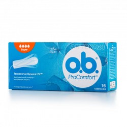Тампоны Ob Pro Comfort Super, 16 шт.