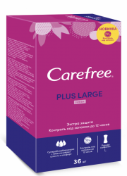 Carefree® Plus Large Fresh N36 прокладки