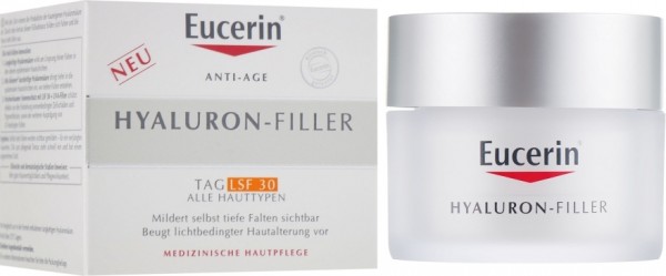 Крем для лица Eucerin Anti-Age Hyaluron-Filler SPF 30 против морщин, для всех типов кожи, 50 мл