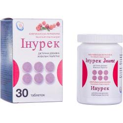 Инурек №30 таблетки жевательные