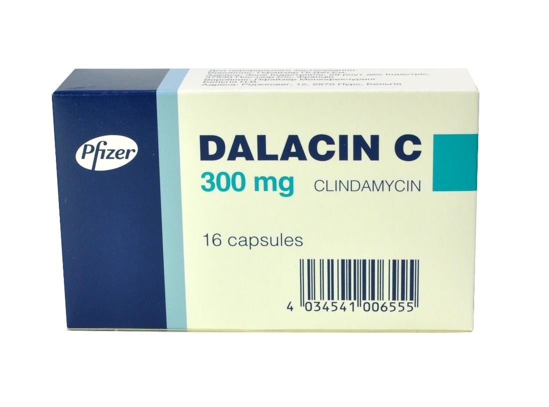 Чесні відгуки про Далацин Ц капсули по 300 мг, 16 шт. - Pfizer від .