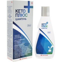 Кето Плюс шампунь, 60 мл