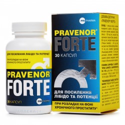 Правенор Форте капсулы для усиления либидо и потенции, 30 шт.