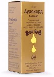 Аурокард 30 мл раствор пероральный