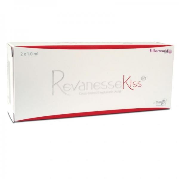 Имплант инъекция для мягких тканей Revaness Kiss на основе гиалуроновой кислоты 2х1.0мл, игла 4хG27 Акция