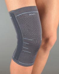 Бандаж на колено эластичный с 4 спиральными ребрами размер S 118 АУРАФИКС