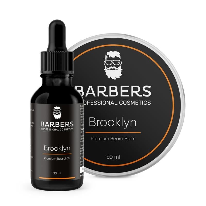 Набір для догляду за бородою Barbers Brooklyn, 80 мл: інструкція, ціна ...