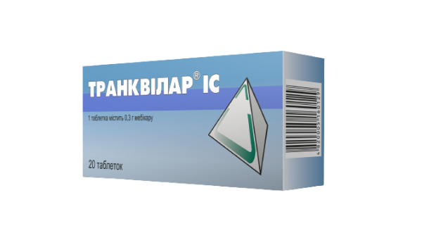 Транквилар IC таблетки по 0,3 г, 20 шт.