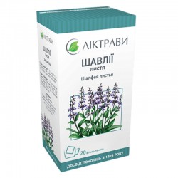 Шалфея лист фильтр-пакеты по 1 г, 20 шт. - Лектравы
