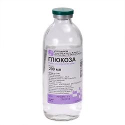 Глюкоза 5% 200 мл раствор для инфузий