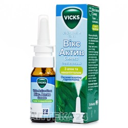 Викс Актив Синекс спрей назальный, 0,5 мг/мл, 15 мл
