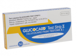 Тест-полоски Глюкокард 2 (Glucocard), 50 шт.