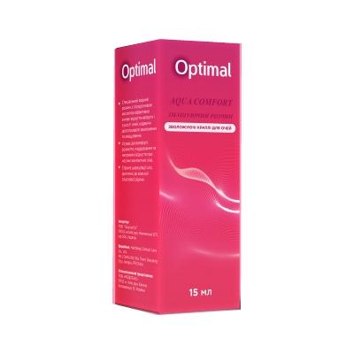 Капли глазные Optimal Aqua Comfort 15 мл смазывающий раствор