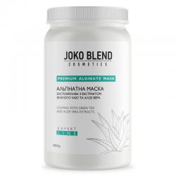 Альгинатная маска успокаивающая с экстрактом зеленого чая и алоэ вера Joko Blend 600 гр
