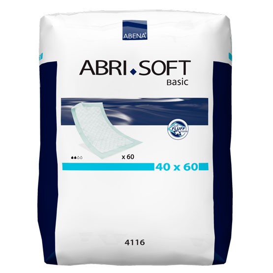 Abena Abri-Soft Basic пеленки впитывающие 40 х 60см, 60 шт.