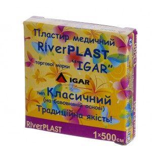 Лейкопластырь River Plast 1x500 Классический хлопковая основа Акция