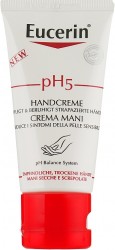 Крем для рук, склонных к аллергическим реакциям Eucerin pH5 Hand Creme, 75 мл