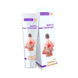 Бишофит Mg++ Форте горячий для спины и суставов, 100 мл