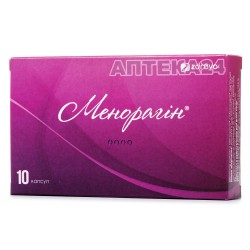Менорагин диетическая добавка для здоровья женщин капсулы, 10 шт.