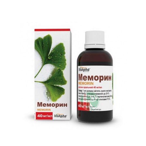 Меморин 40 мг/мл раствор