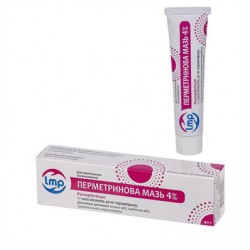 Перметриновая мазь 4%, в тубе по 30 г