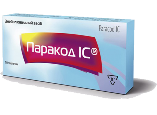 Паракод IC таблетки обезболивающие, 10 шт.