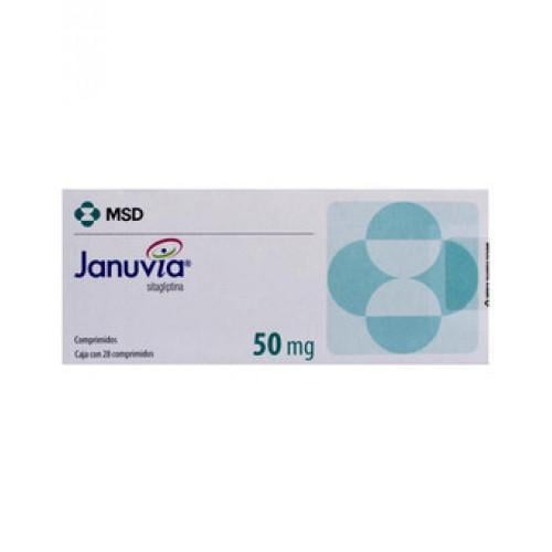 Янувия 50 мг N28 таблетки