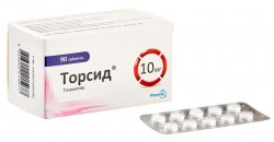 Торсид таблетки по 10 мг, 90 шт.