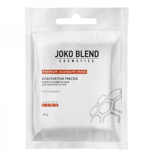 Альгинатная маска базисная универсальная для лица и тела Joko Blend, 20 г