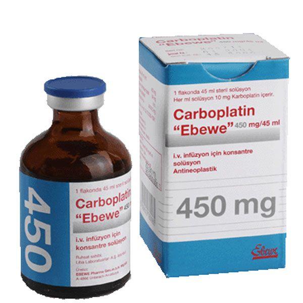 Карбоплатин ЭБЕВЕ 10мг/мл 45мл (450мг) N1 концентрат для приготовления раствора для инфузий