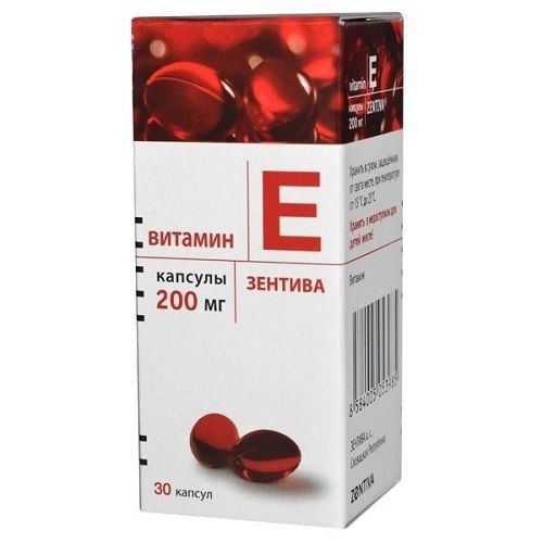 Витамин E 200 капсулы по 200 мг, 30 шт.