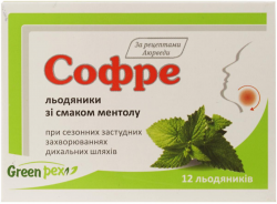 Софре леденцы ментол N12