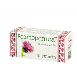 Расторопша таблетки по 0,25 г, 80 шт.