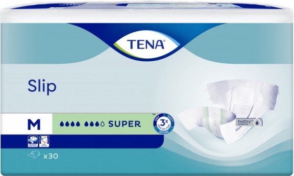 Подгузники для взрослых TENA Slip Super Medium, 30 шт.