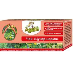 Фиточай "Сахар-норма" Мудрый травник пак.1.2г N20