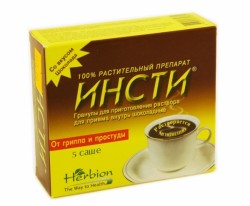 Инсти со вкусом шоколада, саше-пакеты по 5.6г, 5 шт.