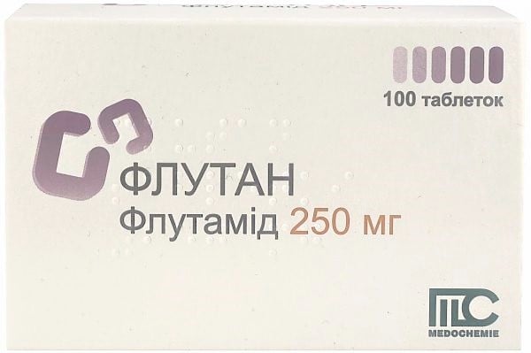 Флутан таблетки по 250 мг, 100 шт.