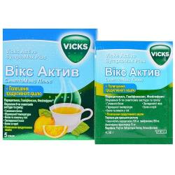 Викс Актив Симптомакс плюс №5  порошок в саше