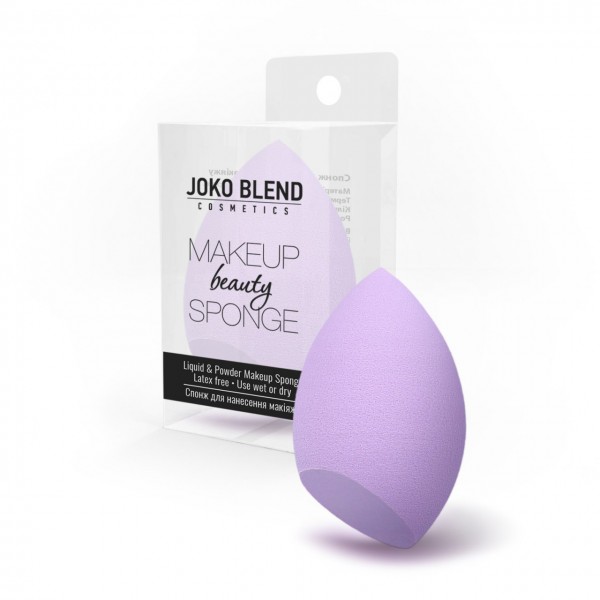 Спонж для макияжа Makeup Beauty Sponge Lilac Joko Blend, 1 шт.