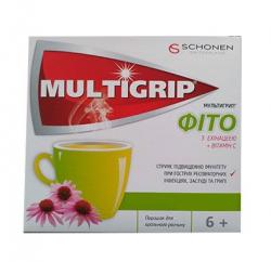 Мультигрипп фито эхинацея+витамин С №10 саше