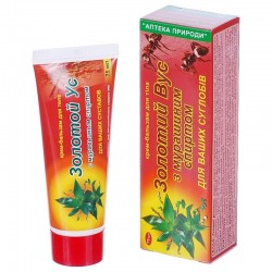 Крем-бальзам для тела Золотой ус с муравьиным спиртом, 75 мл