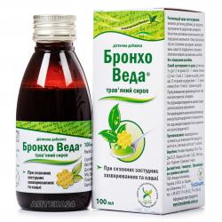 Бронхо Веда сироп от кашля с медом 100 мл