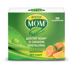 Доктор МОМ леденцы со вкусом апельсина, 20 шт. - Акция