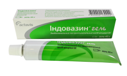 Индовазин обезболивающий и противовоспалительный гель местного действия, 45 г