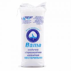 Вата медицинская нестерильная 100г зигзаг