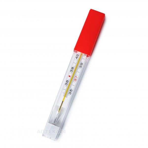 Термометр медицинский ртутный стекляный Paramed