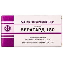 Вератард капсулы по 180 мг, 30 шт.