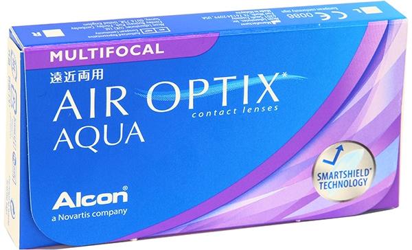 Контактные линзы Alcon Air Optix Aqua Multifocal 3 шт. 8.6 -00.25