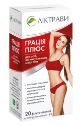 Грация Плюс фиточай для похудения в фильтр-пакетах по 2 г, 20 шт.