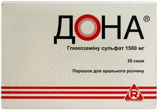 Дона 1500 мг №20 порошок - Роттафарм Лтд